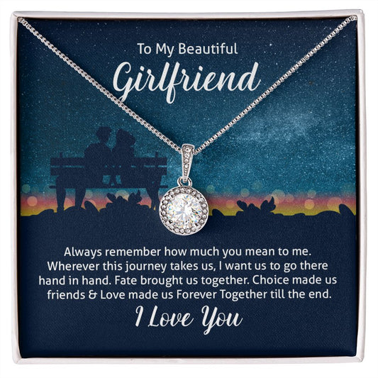 To My Beautiful Girlfriend | Eternal Hope Necklace