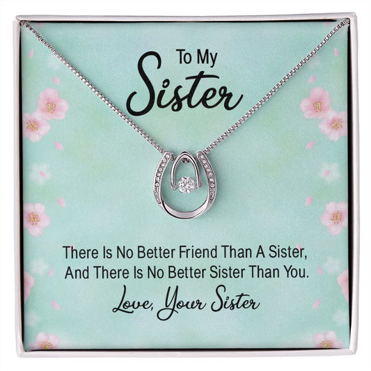 To My Sister | Lucky in Love Necklace