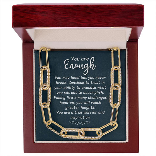 You are Enough | Forever Linked Necklace