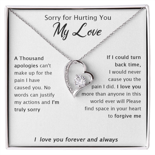 My Love Hurting Necklace| Gift for Her| Give for Soulmate